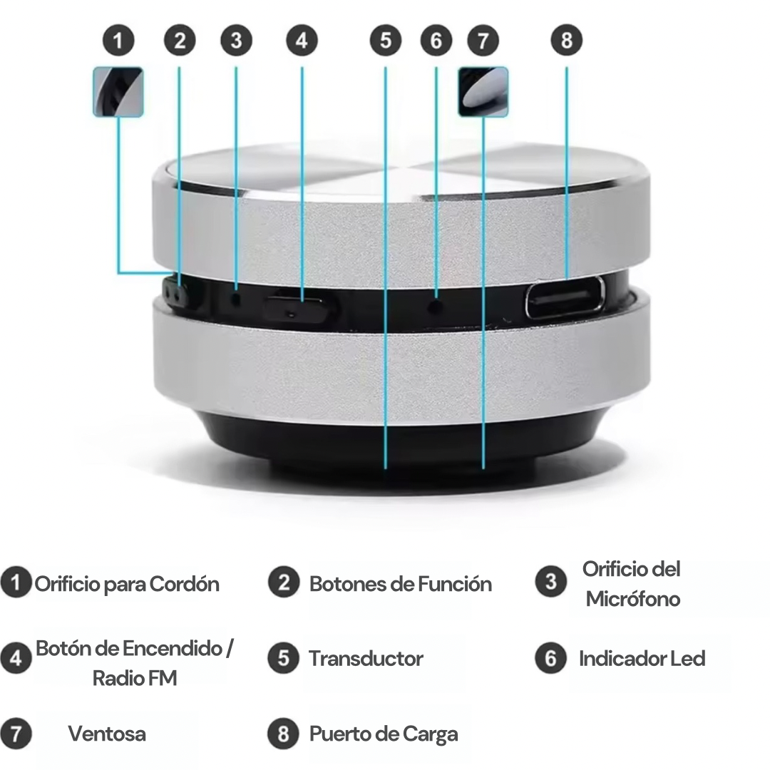 MiniAltavoz Bluetooth